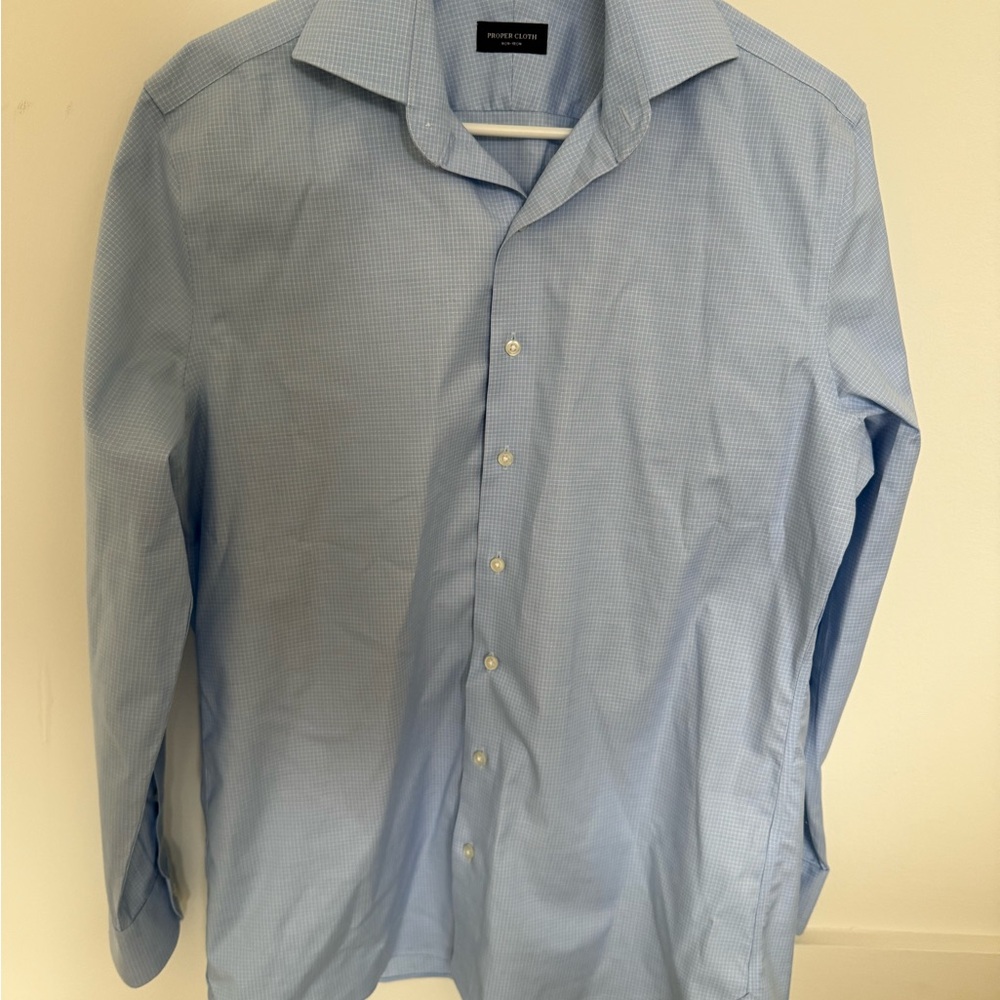 Men's Light Blue Dress Shirt
